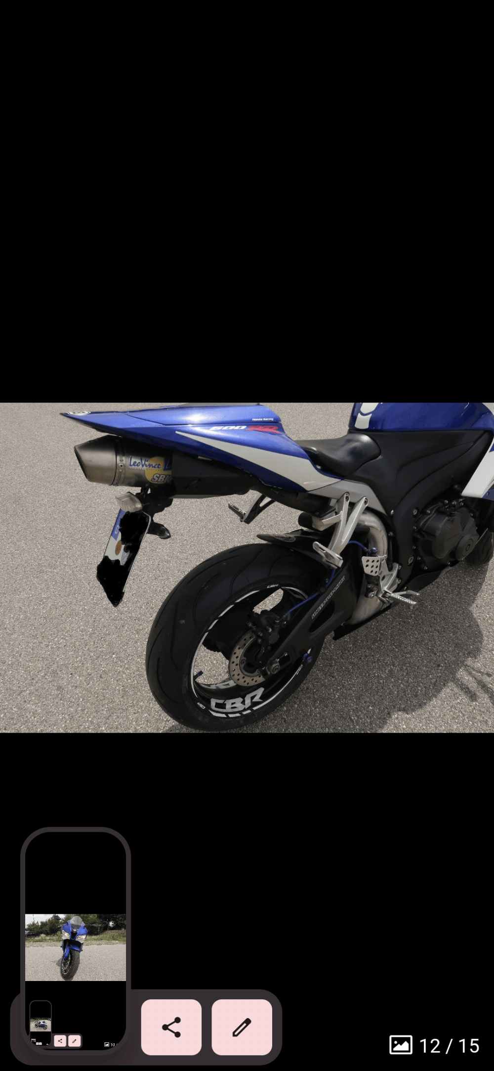 Motorrad verkaufen Honda CBR 600 rr Ankauf